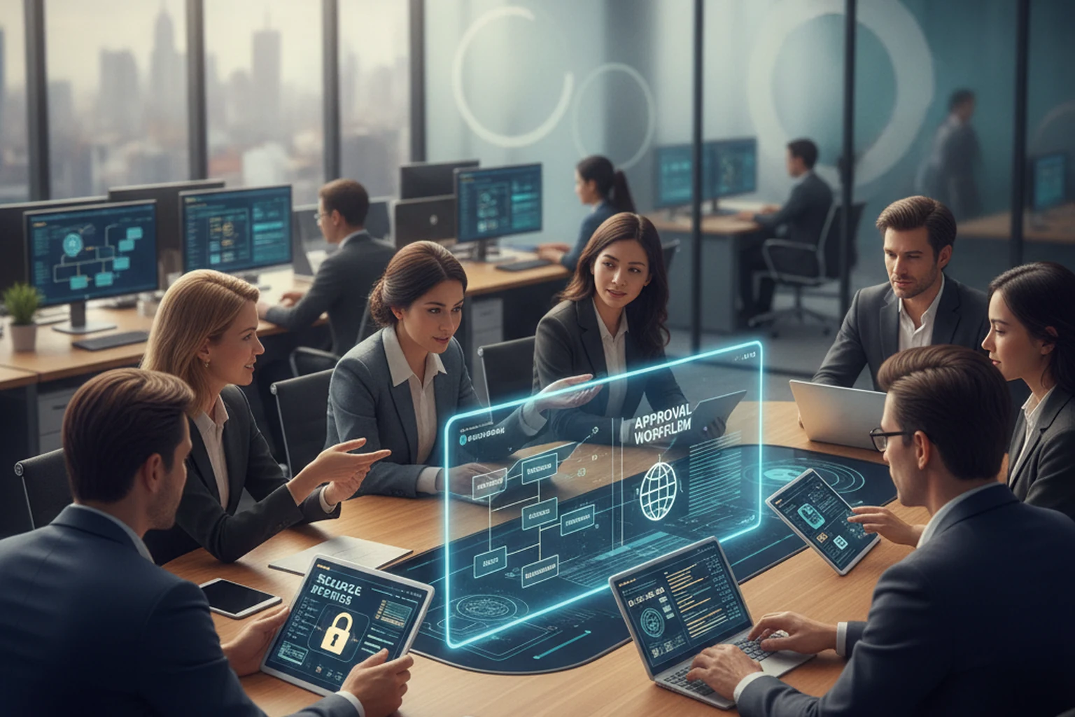 Outsourced Call Center Operations: Change Control Record editorial illustration