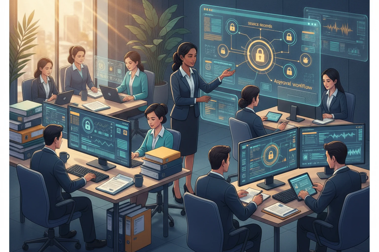 Outsourced Call Center Operations: Intake Source Register editorial illustration