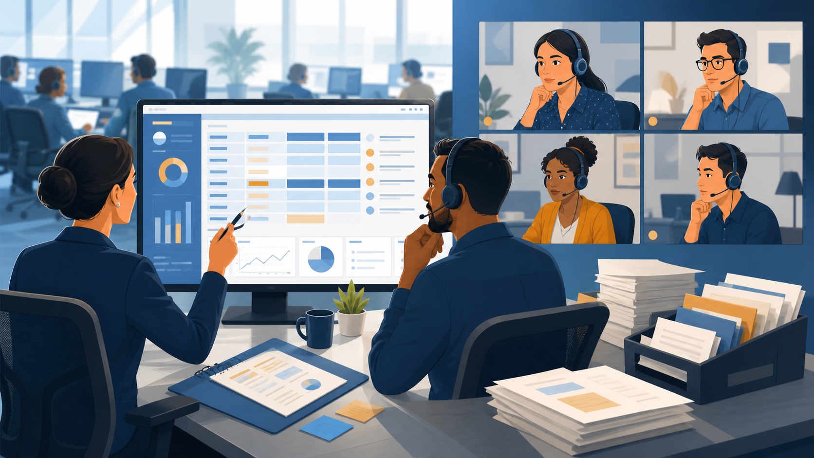 Evidence brief illustration for Call Center Outsourced Queue Scope: A Research Brief
