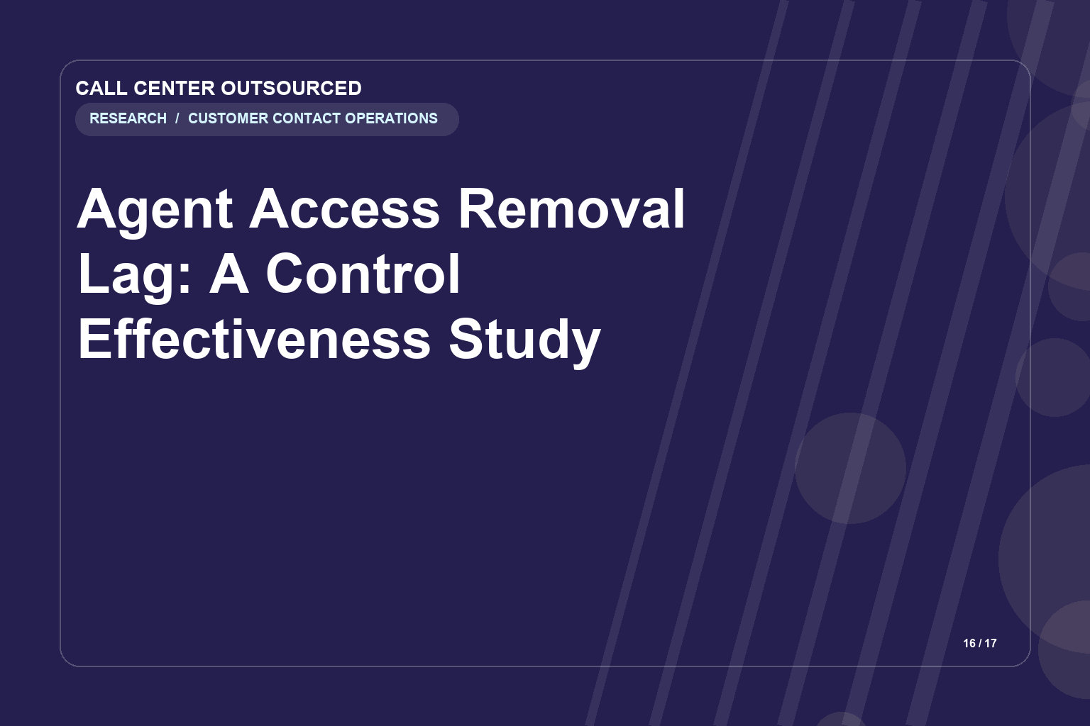 Agent Access Removal Lag: A Control Effectiveness Study editorial illustration