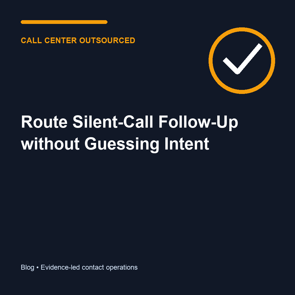 Outsourced call center operations scene